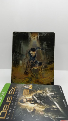 Joc XBOX One Deus Ex Mankind Divided - Day One Edition - Steelbook foto