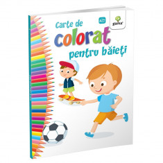 Carte de colorat pentru baietei