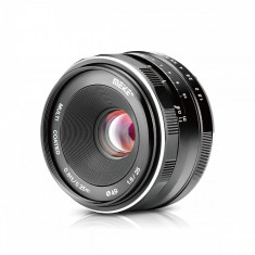 Obiectiv manual Meike 25mm F1.8 pentru Sony E-mount