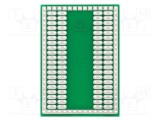Placă universală singură faţă ROTH ELEKTRONIK GMBH, dimensiuni W: 39,37mm L: 57,78mm