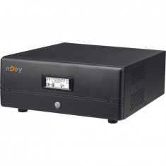 UPS Ares 700, 700VA/500W, pentru centrale termice, sinusoida pura, 1 Priza Schuko foto