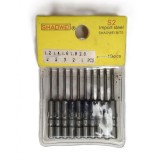 Set 10 Biți de Precizie SHAOWEI &ndash; Oțel S2
