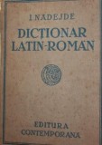 DICTIONAR LATIN-ROMAN