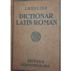 DICTIONAR LATIN-ROMAN