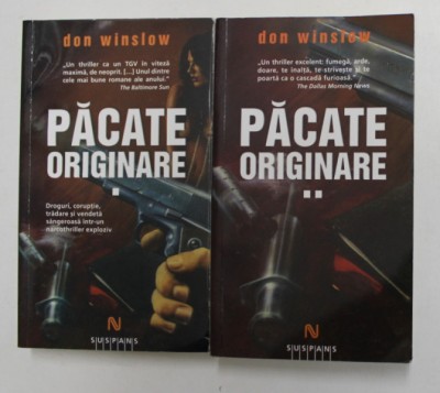 PACATE ORIGINARE de DON WINSLOW , VOLUMELE I - II , 2010 foto