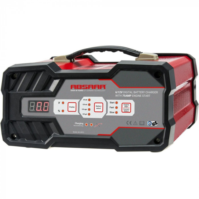 Redresor baterie auto Absaar Germany 6V/ 12V , 12A, Robot pornire 75A Kft Auto