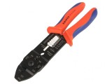 Unealtă de Sertizare Conectori Neizolați 0,5-2,5mm&sup2; 230mm, KNIPEX