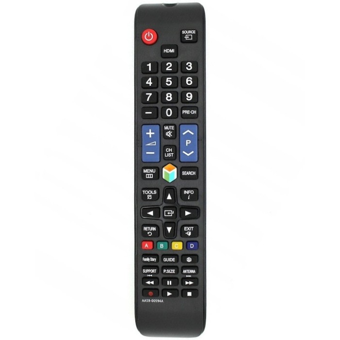 Telecomanda pentru Smart TV Samsung AA59-00594A, x-remote, Negru