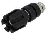 Soclu Banană 4mm 30A Negru Nichelat
