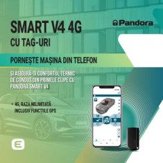 Kit pornire motor Land Rover Range Rover Velar gen 1 L560 2017-, aplicatie telefon 4G, GPS (montaj inclus) - Pandora Smart v4 (cu tag) CarStore Techno