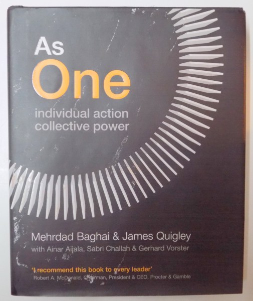 AS ONE , INDIVIDUAL ACTION COLLECTIVE POWER by MEHRDAD BAGHAI &amp;amp, JAMES QUIGLEY , 2011