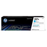 Toner de capacitate mare HP 207X, Cyan