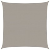 Cumpara ieftin Panza parasolar, gri deschis, 7x7 m, patrat, 160 g/m&sup2;, HDPE