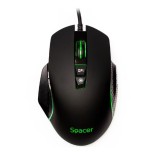 Mouse Pulsar Speed, Spacer, gaming, cu fir