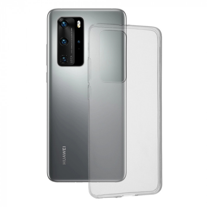 Husa Silicon Huawei P40 Pro Transparenta CSTH