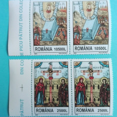 TIMBRE ROMÂNIA LP1583/2002 -Sfintele Paști - Serie în pereche - MNH