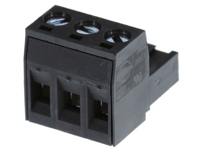 Conector mamă 3 pini, drept foto