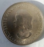5 KOROANE 1964 DANEMARCA, ARGINT, COMEMORATIVA !!, Europa