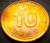 Moneda exotica 10 WON - COREEA de SUD, anul 2007 * cod 3887 = A.UNC patina, Asia