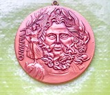G201-Medalia retro vintage-Jocurile Olimpice Atena-1896 metal cuprat.