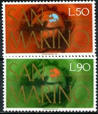 San Marino 1974 - UPU 2v.neuzat,serie completa,perfecta stare(Z)