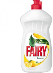 Detergent lichid pentru vase FAIRY Lemon 450ml foto
