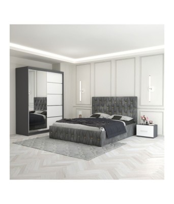 Dormitor Eric Gri 2 foto