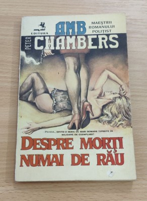 Peter Chambers - Despre morți numai de rău foto