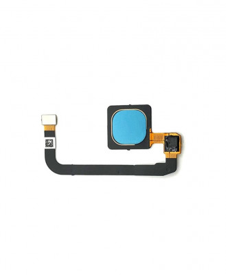 Home Buton + Senzor Amprenta Xiaomi Mi Max 3 Albastru foto