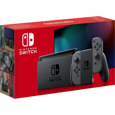 Nintendo Switch Consola Grey Joy-Cons 46500735 foto