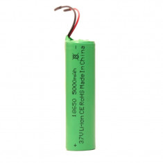 Acumulator LI-ION 3.7V 5000mah Tip 18650 cu Fire foto