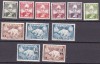 Groenlanda 1938/46/56 fauna MI 1-7/26-27/37-38 MNH, Nestampilat