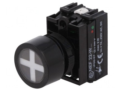 Indicator poziție 22mm NEF22 IP66 foto