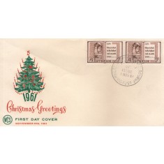 Australia 1961 - Craciun, FDC