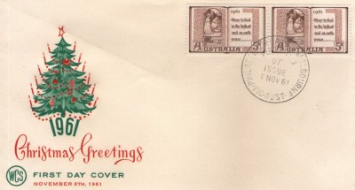 Australia 1961 - Craciun, FDC foto