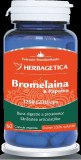 BROMELAINA &amp; PAPAINA 60CPS, Herbagetica