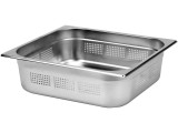 YATO GASTRO Tava gastronorm perforata, Inox, 9 l, 100 mm, Argintiu, GN 2/3