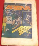 Revista-Program FOTBAL 1987 - &quot;ARENA&quot; editat de CS PROGRESUL BUCURESTI (poster Romania)