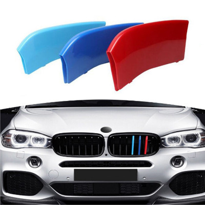 Emblema ornament plastic grila BMW MPower X5,X6 (F15,F16) 7 bare 2015-2018 foto