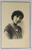 TANARA CU SIRAG DE MARGELE , FOTOGRAFIE TIP CARTE POSTALA , ANII &#039;20