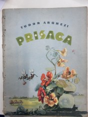 Prisaca - Tudor Arghezi - Ilustratii de Marcela Cordescu 1963 foto