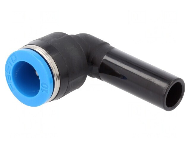 Racord push-in 90&deg; 0,95-6bar polimer