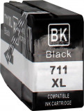 Cartus Compatibil HP 711B CZ129A Negru pentru HP DesignJet T520 T120