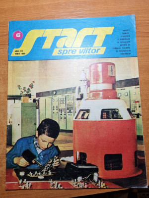 revista pentru copii - start spre viitor iunie 1986 foto