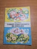 Carte pentru copii - lasati pestisorul sa zboare - din anul 1972