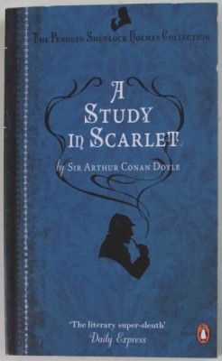 A STUDY IN SCARLET by SIR ARTHUR CONAN DOYLE by SIR ARTHUR CONAN DOYLE , 2011 foto