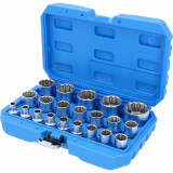 Set Tubulare Bihexagonale 1/2 Brilliant Tools, 8-36 mm, 21 buc