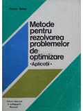 Nicolae Bebea - Metode pentru rezolvarea problemelor de optimizare - Aplicatii (editia 1978)