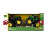 Cumpara ieftin John Deere - Set tractorase cu lumini si sunete