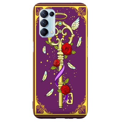 Husa compatibila cu Oppo A16 model The Key of Love, Silicon, TPU, Viceversa foto